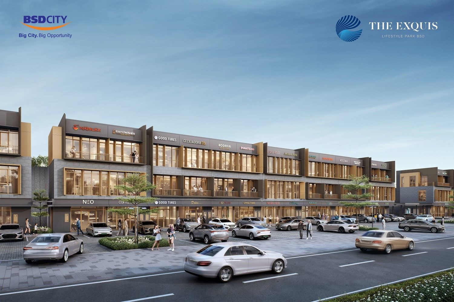 The Exquis Lifestyle Park BSD Type Corner Standard-68