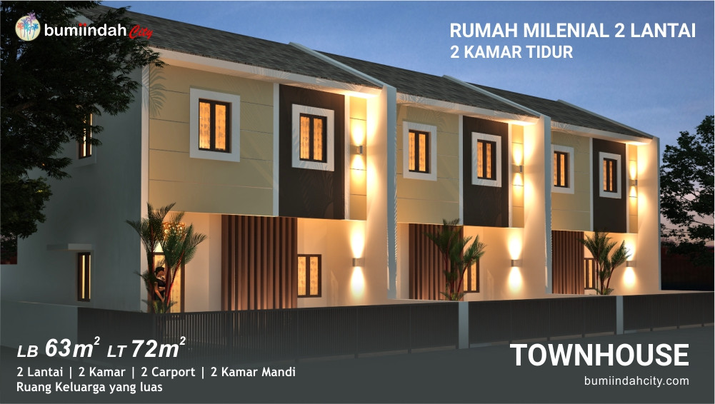 Townhouse 2 BR