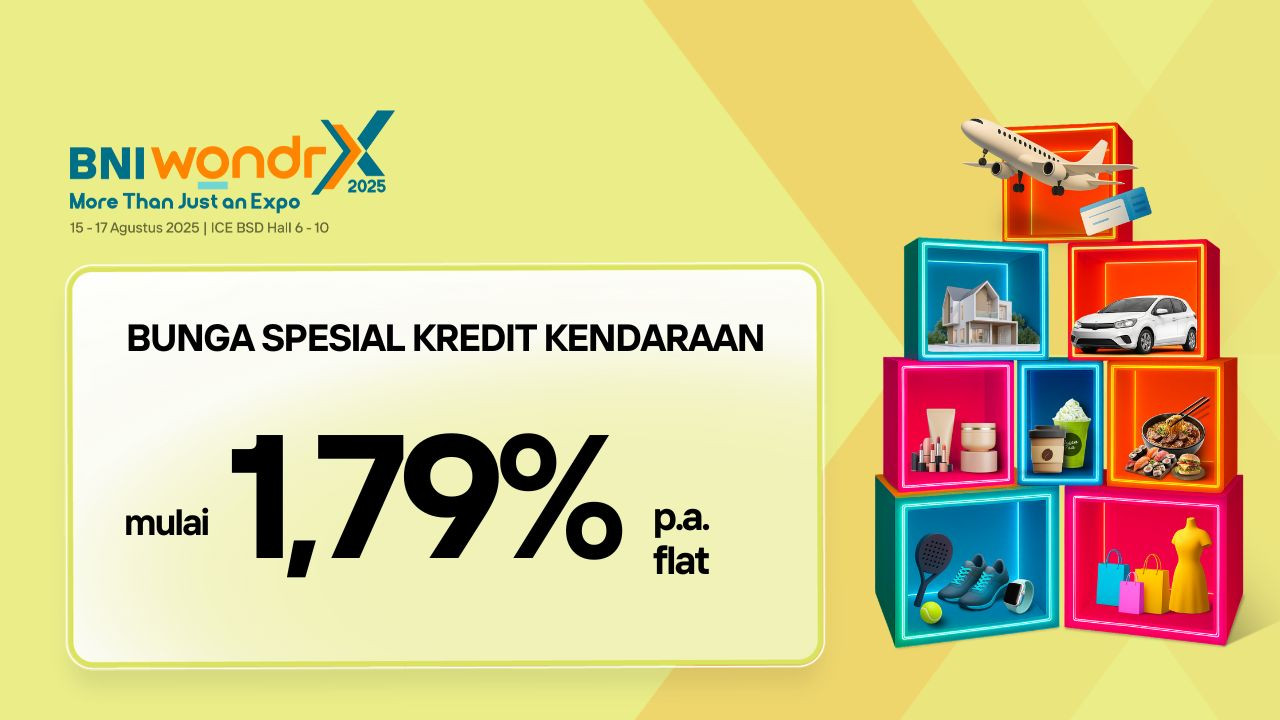 BUNGA SPESIAL KREDIT KENDARAAN MULAI 1,79%